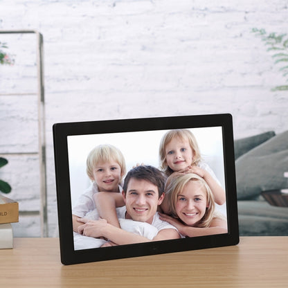 15.4 inch LED Digital Photo Frame with Remote Control, MP3 / MP4 / Movie Player, Support USB / SD Card Input, Built in Stereo Speaker (Black) - 11-15 inch by PMC Jewellery | Online Shopping South Africa | PMC Jewellery | Buy Now Pay Later Mobicred