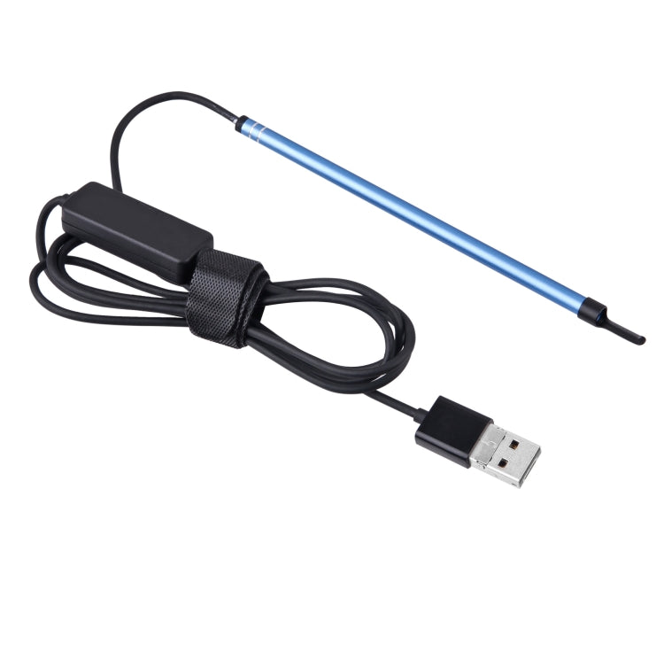 2 in 1 USB HD Visual Earwax Clean Tool Endoscope Borescope with LED Lights & Wifi, Cable length: 2m (Blue) -  by PMC Jewellery | Online Shopping South Africa | PMC Jewellery | Buy Now Pay Later Mobicred