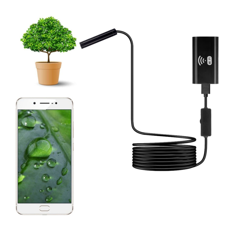 F99 HD Mobile Phone Endoscope, 8mm Waterproof Pipe Endoscope, Wifi Version, Flexible Cord, Length: 3.5m(Black) -  by PMC Jewellery | Online Shopping South Africa | PMC Jewellery | Buy Now Pay Later Mobicred