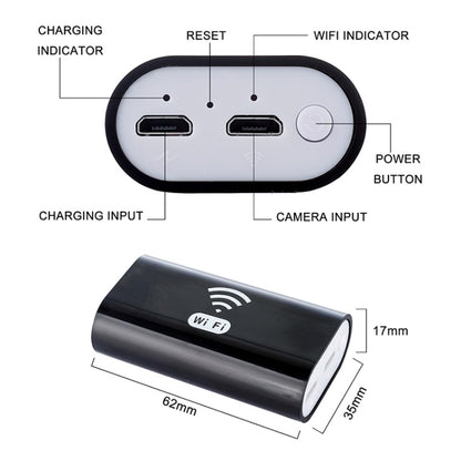 F99 HD Mobile Phone Endoscope, 8mm Waterproof Pipe Endoscope, Wifi Version, Flexible Cord, Length: 3.5m(Black) -  by PMC Jewellery | Online Shopping South Africa | PMC Jewellery | Buy Now Pay Later Mobicred