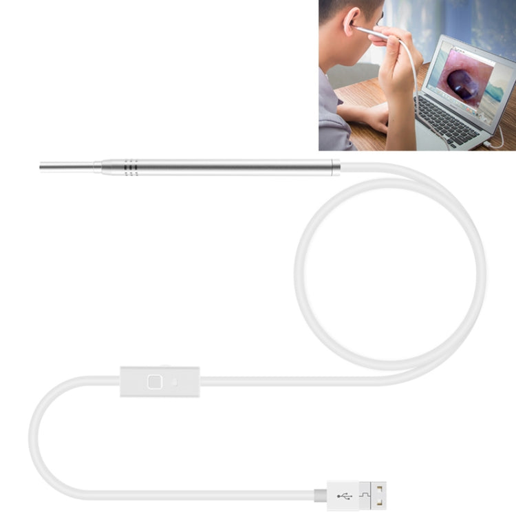 1MP HD Visual Ear Nose Tooth Endoscope Borescope with 6 LEDs, Lens Diameter: 5.5mm -  by PMC Jewellery | Online Shopping South Africa | PMC Jewellery | Buy Now Pay Later Mobicred