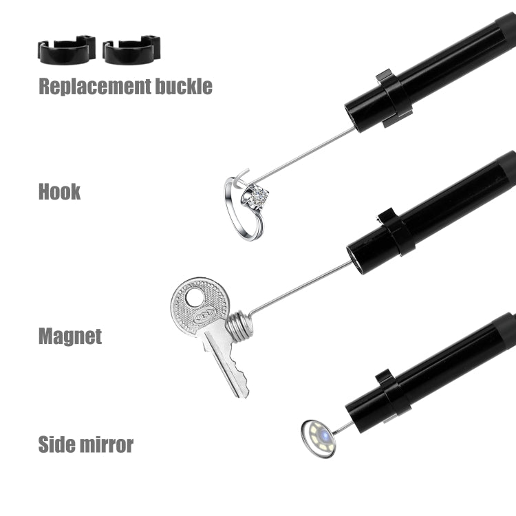P30 8mm IP67 Waterproof 4.3 inch HD Portable Endoscope Hard Cable Industrial Endoscope, Cable Length: 5m(Green) - free shipping - PMC Jewellery - Order now!