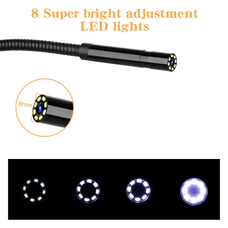 P30 8mm IP67 Waterproof 4.3 inch HD Portable Endoscope Snake Tube Industrial Endoscope, Cable Length: 1m -  by PMC Jewellery | Online Shopping South Africa | PMC Jewellery | Buy Now Pay Later Mobicred