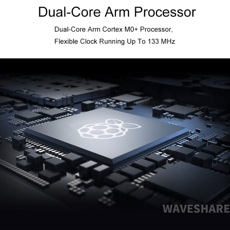 Waveshare RP2040-Zero Pico-like MCU Board Based on Raspberry Pi MCU RP2040, with Pinheader mini Version - free shipping - PMC TechLife - Order now!