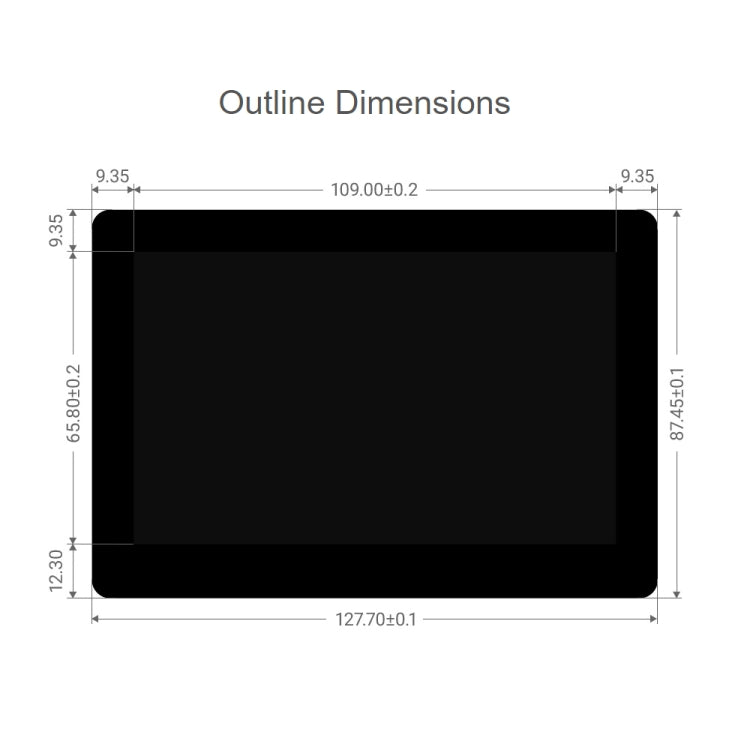 WAVESHARE 5 inch Touch Screen Expansion for Raspberry Pi CM4, PoE Header, Gigabit Ethernet, 4K Output - LCD & LED Display Module by WAVESHARE | Online Shopping South Africa | PMC Jewellery | Buy Now Pay Later Mobicred