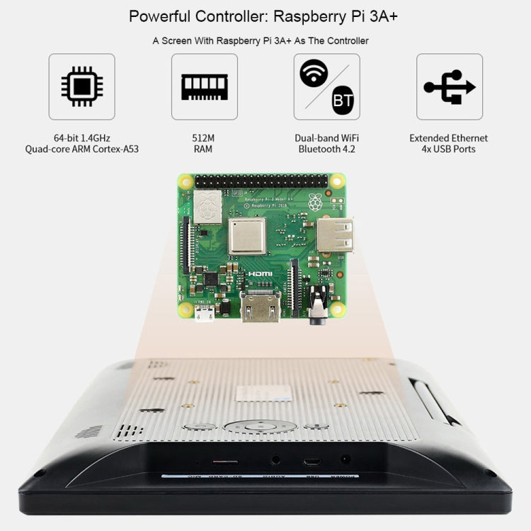 Waveshare 13.3 inch Magic Mirror, Voice Assistant, Touch Control(UK Plug) - free shipping - PMC Jewellery - Order now!