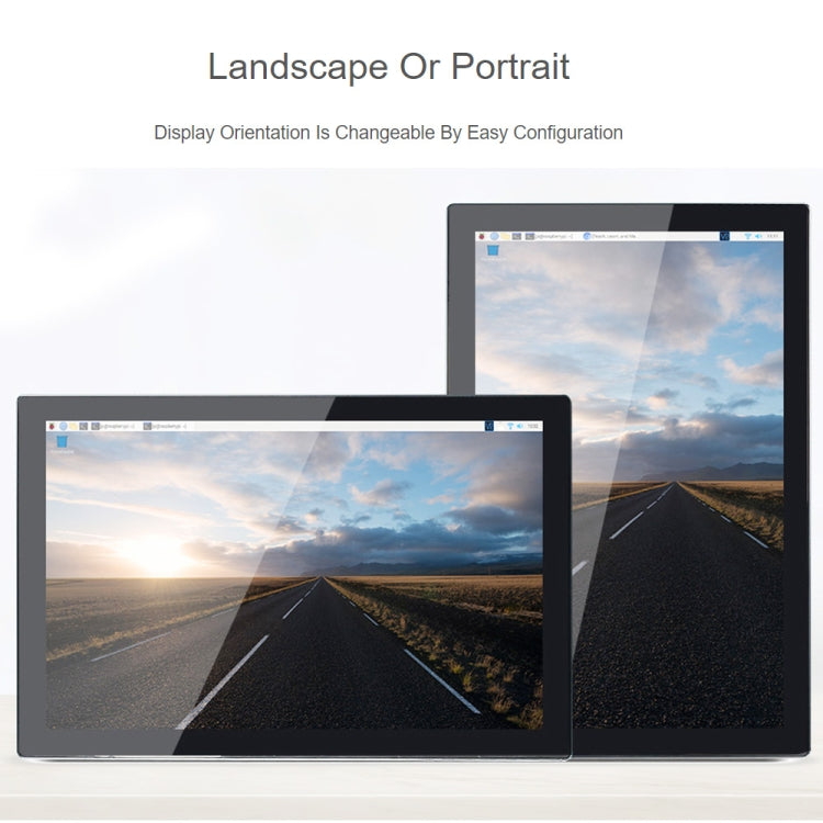 Waveshare 13.3 inch Magic Mirror, Voice Assistant, Touch Control(EU Plug) - free shipping - PMC Jewellery - Order now!