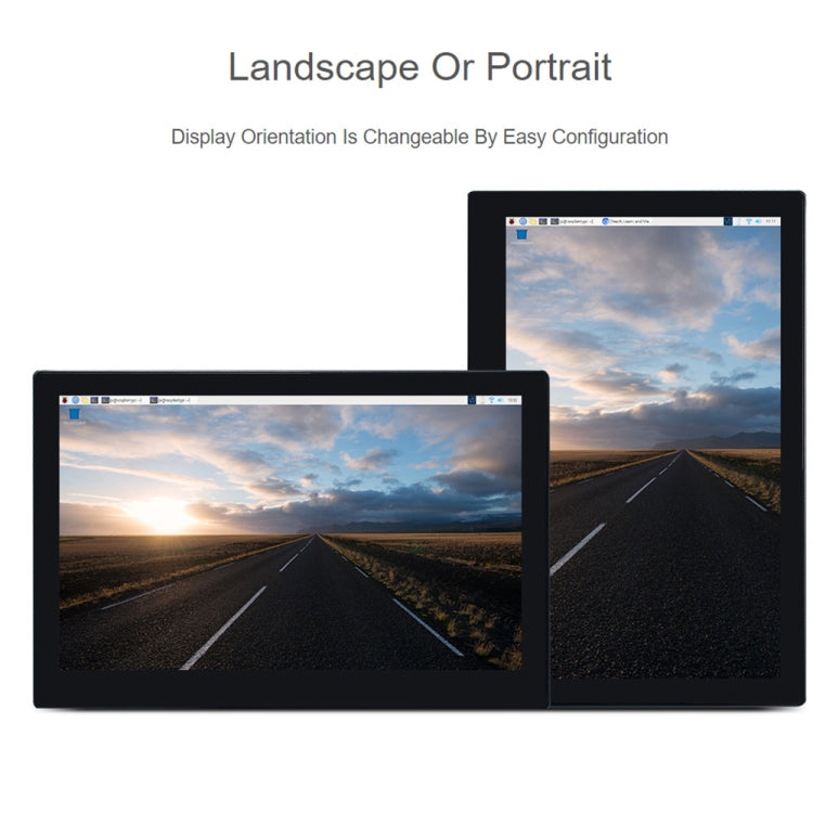 Waveshare 13.3 inch Mini-Computer Powered by Raspberry Pi 3A+, HD Touch Screen(US Plug) - Modules Expansions Accessories by WAVESHARE | Online Shopping South Africa | PMC Jewellery | Buy Now Pay Later Mobicred