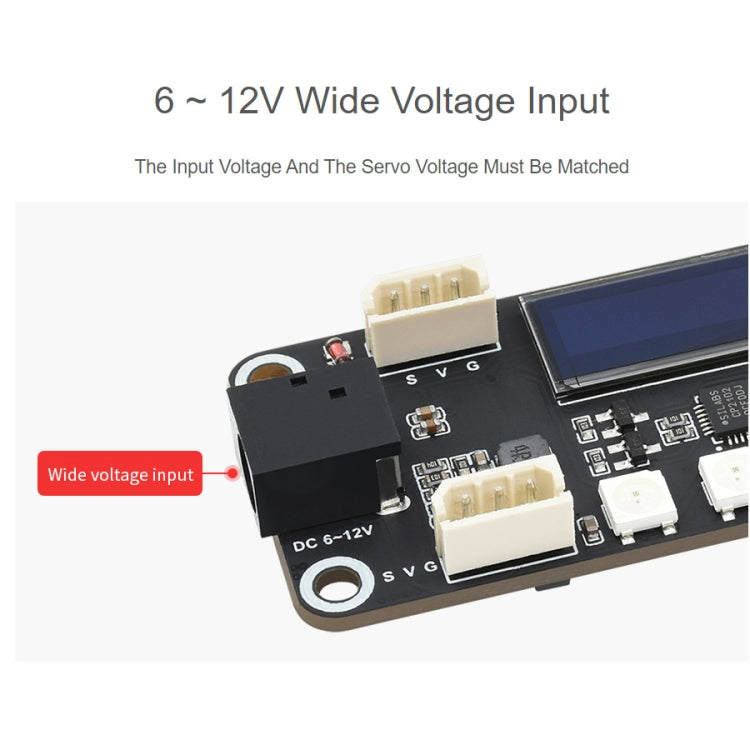 Waveshare ESP32 Servo Driver Expansion Board, Built-In WiFi and BT - Modules Expansions Accessories by WAVESHARE | Online Shopping South Africa | PMC Jewellery | Buy Now Pay Later Mobicred