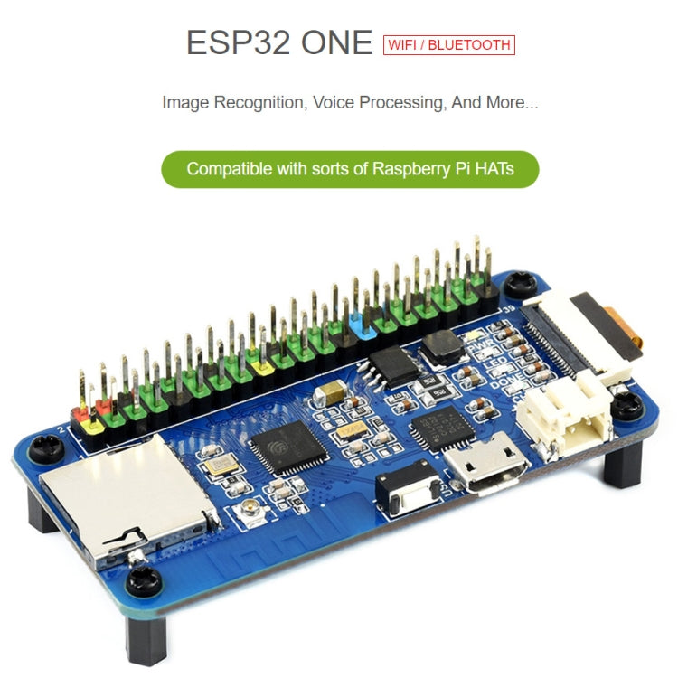 Waveshare ESP32 One Mini Development Board with WiFi / BT / Camera Module - Modules Expansions Accessories by WAVESHARE | Online Shopping South Africa | PMC Jewellery | Buy Now Pay Later Mobicred