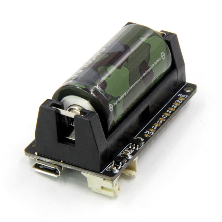 TTGO T-OI ESP8266 Chip Rechargeable 16340 Battery Holder Development Board - Module by TTGO | Online Shopping South Africa | PMC Jewellery | Buy Now Pay Later Mobicred