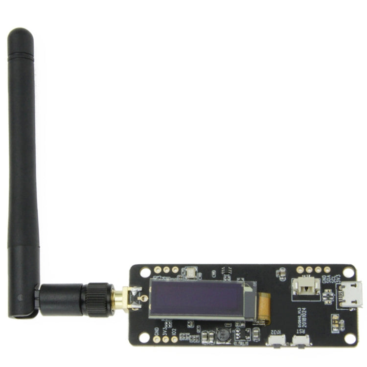 TTGO Fish-eye Lens Camera Module OV2640 SMA WiFi 0.91 OLED Development Board with 3dbi Antenna - Module by TTGO | Online Shopping South Africa | PMC Jewellery | Buy Now Pay Later Mobicred