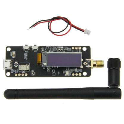 TTGO Fish-eye Lens Camera Module OV2640 SMA WiFi 0.91 OLED Development Board with 3dbi Antenna - Module by TTGO | Online Shopping South Africa | PMC Jewellery | Buy Now Pay Later Mobicred