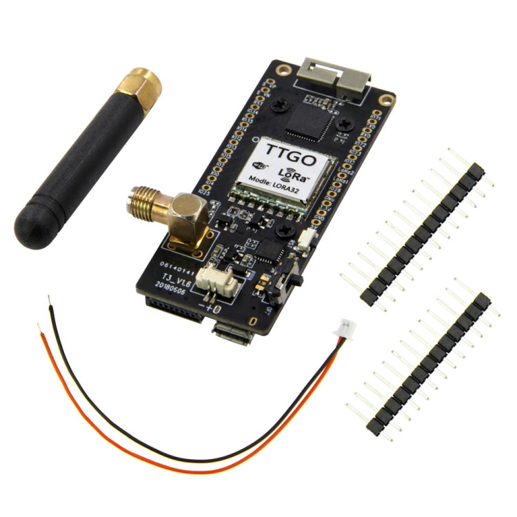 TTGO LORA32 V2.1 ESP32 0.96 inch OLED Bluetooth WiFi Wireless Module 868MHz SMA IP5306 Module with Antenna - Module by TTGO | Online Shopping South Africa | PMC Jewellery