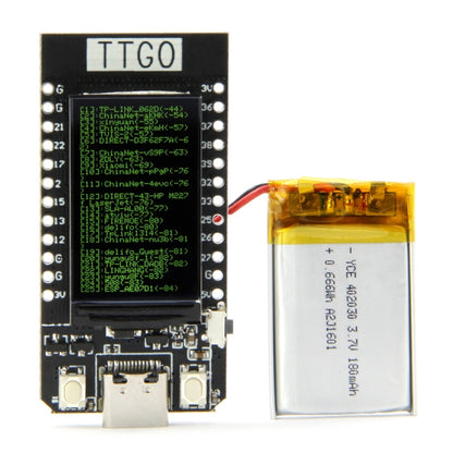 TTGO T-Display 16MB ESP32 WiFi Bluetooth Module 1.14 inch Development Board for Arduino - LCD & LED Display Module by TTGO | Online Shopping South Africa | PMC Jewellery | Buy Now Pay Later Mobicred