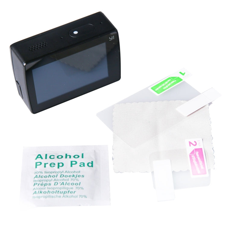 Ultra Clear LCD Screen Protector + Housing Glass Lens Protector Film for Xiaomi Xiaoyi II 4K Camera - free shipping - PMC TechLife - Order now!