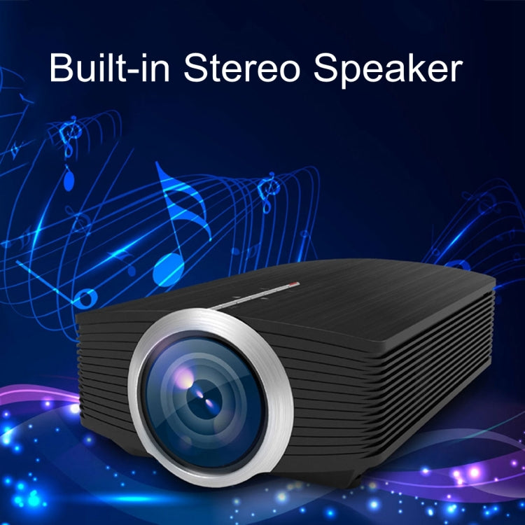 YG510 1200 LUX 800*480 LED Projector HD Home Theater, Support HDMI & VGA & AV & TF & USB - LED Projector by PMC Jewellery | Online Shopping South Africa | PMC Jewellery | Buy Now Pay Later Mobicred