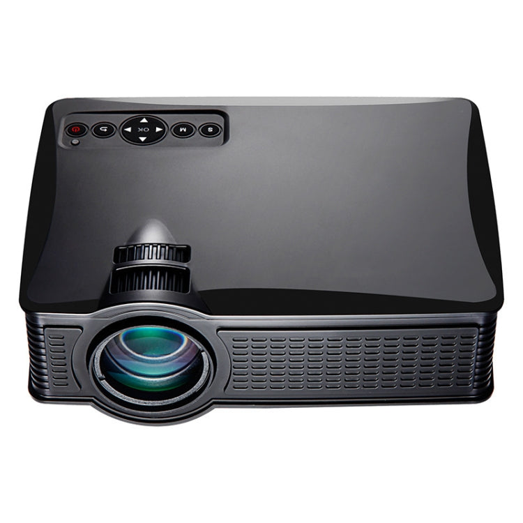 LY-40 1800 Lumens 1280 x 800 Home Theater LED Projector with Remote Control, UK Plug(Black) - LED Projector by PMC Jewellery | Online Shopping South Africa | PMC Jewellery | Buy Now Pay Later Mobicred