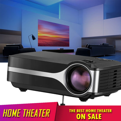 Wejoy L1 80 Lumens 4 inch LCD Technology HD 800*480 pixel Projector, VGA, HDMI(Black) - Mini Projector by WEJOY | Online Shopping South Africa | PMC Jewellery | Buy Now Pay Later Mobicred