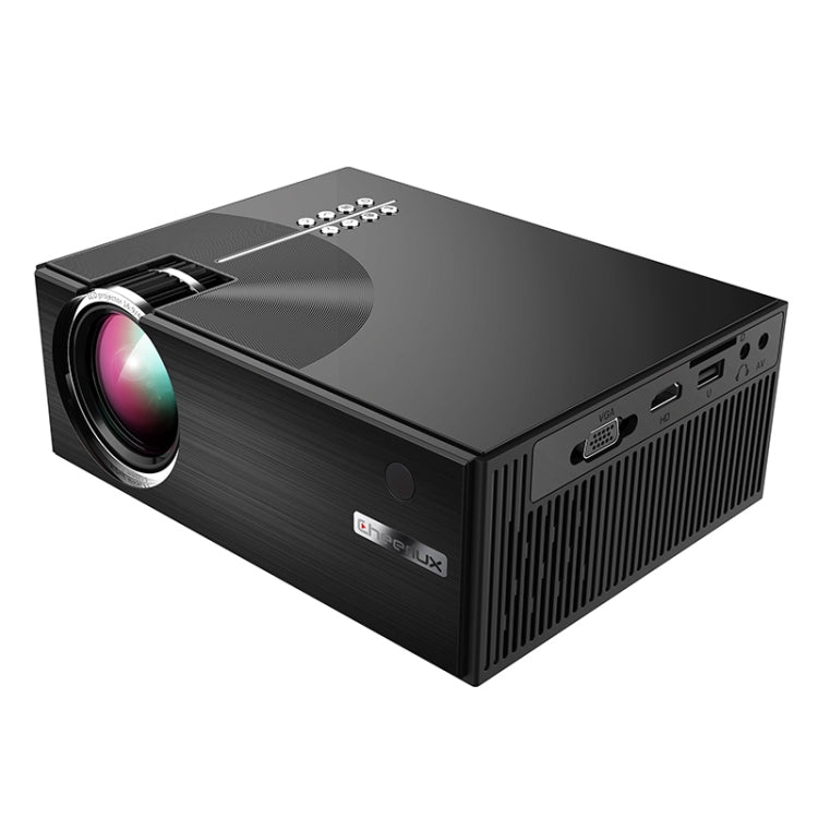 Cheerlux C7 1800 Lumens 800 x 480 720P 1080P HD Smart Projector, Support HDMI / USB / VGA / AV / SD(Black) - LED Projector by Cheerlux | Online Shopping South Africa | PMC Jewellery | Buy Now Pay Later Mobicred