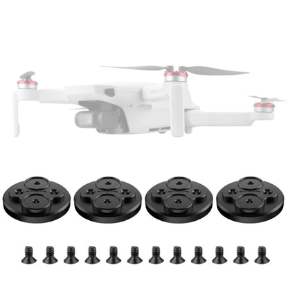 4 PCS Sunnylife Motor Metal Protection Cover for DJI Mavic Mini 1(Black) - Others by Sunnylife | Online Shopping South Africa | PMC Jewellery | Buy Now Pay Later Mobicred