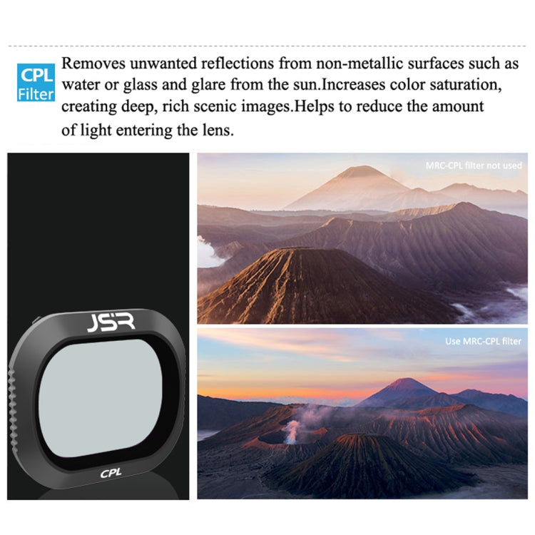 JSR Drone 5 in 1 UV+CPL+ND4+ND8+ND16 Lens Filter for DJI MAVIC 2 Pro - Mavic Lens Filter by JSR | Online Shopping South Africa | PMC Jewellery | Buy Now Pay Later Mobicred