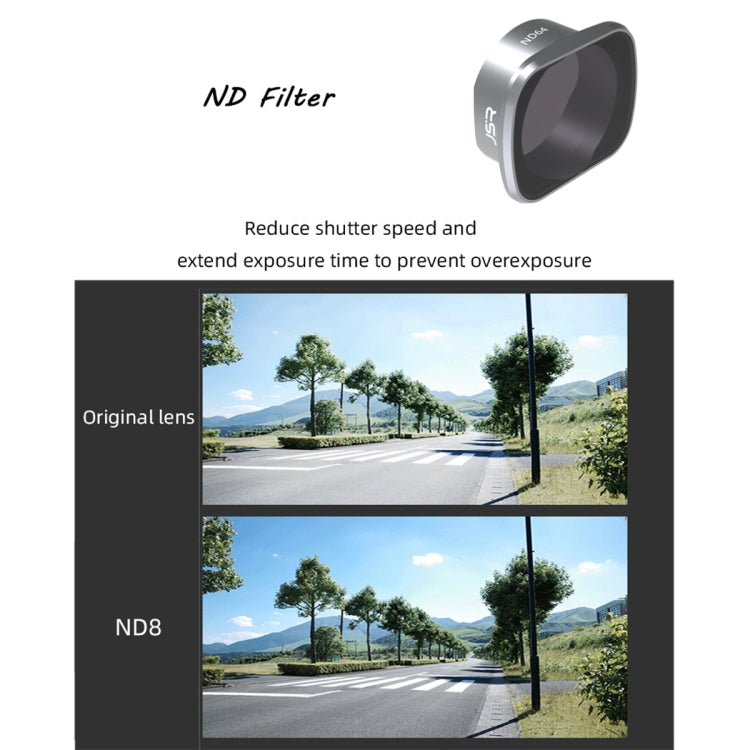 JSR KS 3 in 1 ND8+ND16+CPL Lens Filter for DJI FPV, Aluminum Alloy Frame - free shipping - PMC TechLife - Order now!