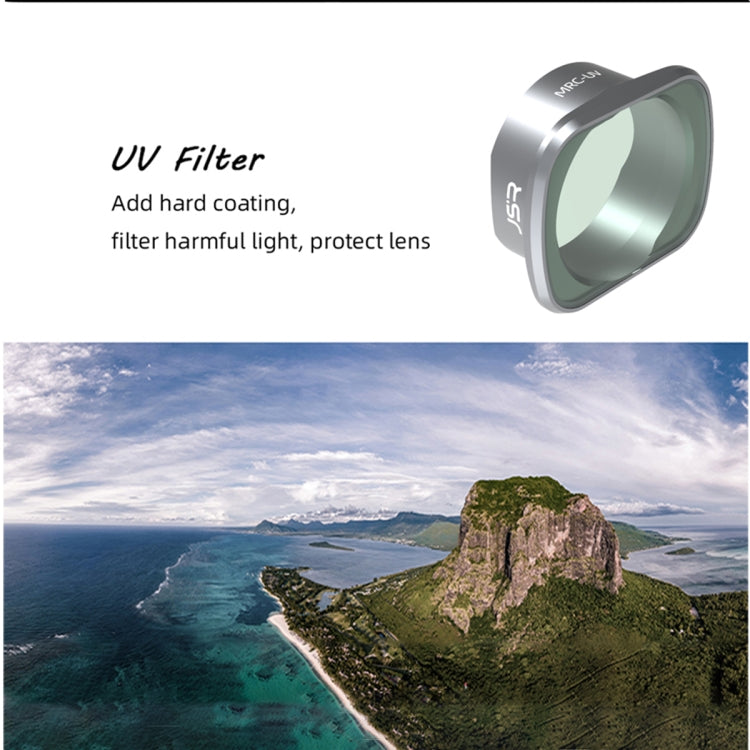 JSR KS 8 in 1 Star+NIGHT+ND8+ND16+ND32+ND64+MCUV+CPL Lens Filter for DJI FPV, Aluminum Alloy Frame - free shipping - PMC TechLife - Order now!