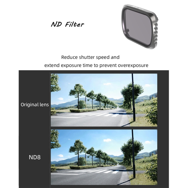 JSR KS ND16 Lens Filter for DJI Air 2S, Aluminum Frame - free shipping - PMC TechLife - Order now!