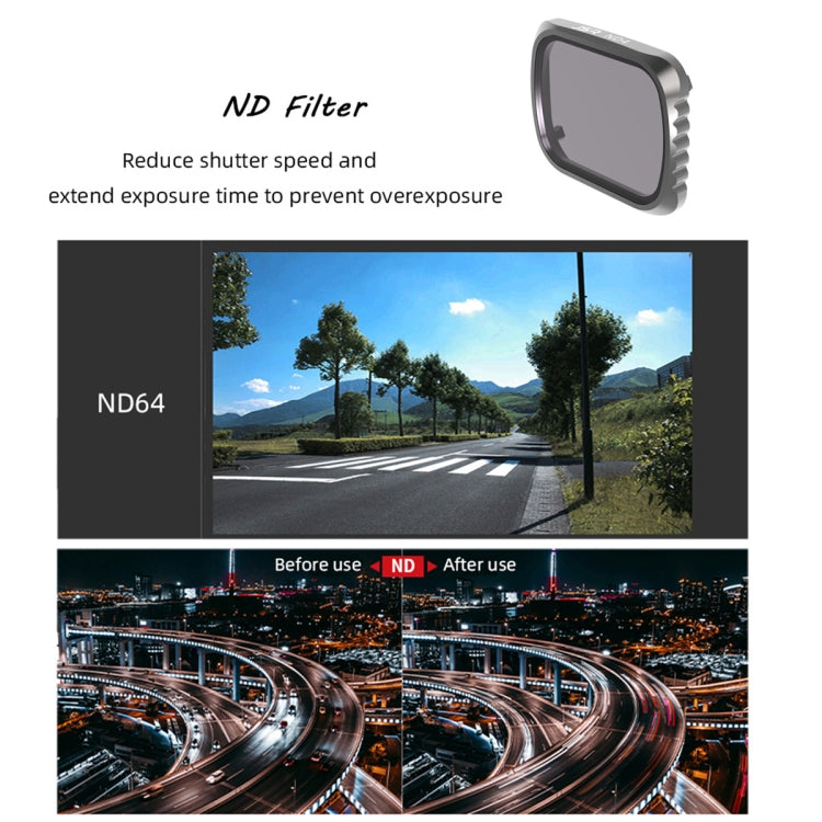 JSR KS 8 in 1 UV + CPL + ND8 + ND16 + ND32 + ND64 + STAR + NIGHT Lens Filter for DJI Air 2S, Aluminum Frame - free shipping - PMC TechLife - Order now!