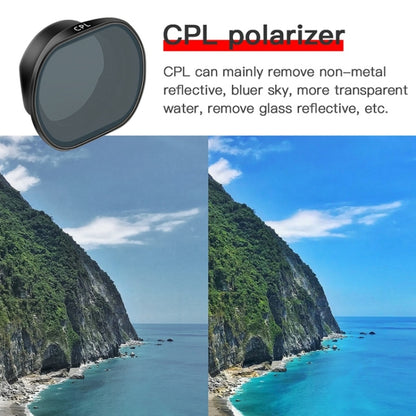 RCSTQ CPL Drone Lens Filter for DJI FPV - Lens Accessories by RCSTQ | Online Shopping South Africa | PMC Jewellery | Buy Now Pay Later Mobicred