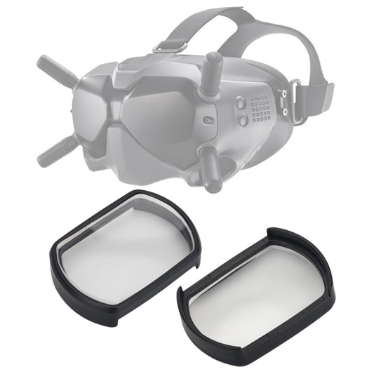 RCSTQ 2 PCS 450 Degree Myopia Glasses Lens Vision Correction Aspherical Lens for DJI FPV Goggles V2 - Lens Accessories by RCSTQ | Online Shopping South Africa | PMC Jewellery | Buy Now Pay Later Mobicred