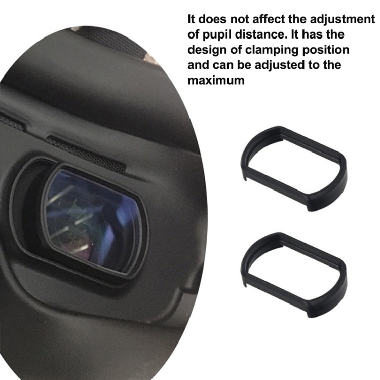 RCSTQ 2 PCS 500 Degree Myopia Glasses Lens Vision Correction Aspherical Lens for DJI FPV Goggles V2 - Lens Accessories by RCSTQ | Online Shopping South Africa | PMC Jewellery | Buy Now Pay Later Mobicred