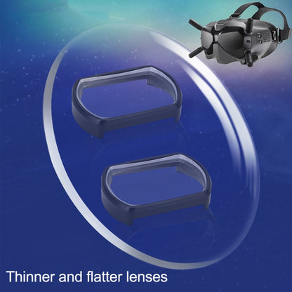 RCSTQ 2 PCS 500 Degree Myopia Glasses Lens Vision Correction Aspherical Lens for DJI FPV Goggles V2 - Lens Accessories by RCSTQ | Online Shopping South Africa | PMC Jewellery | Buy Now Pay Later Mobicred