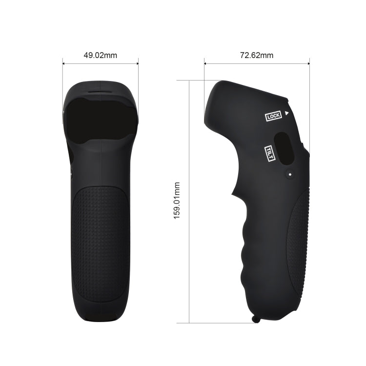 STARTRC Silicone Shockproof Anti-scratch Case for DJI FPV Rocker (Black) - Case & Bags by STARTRC | Online Shopping South Africa | PMC Jewellery | Buy Now Pay Later Mobicred