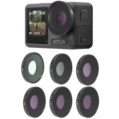 JSR 4 in 1 UV CPL ND8 ND16 ND32 ND64 Lens Filter For DJI Osmo Action 3 -  by JSR | Online Shopping South Africa | PMC Jewellery | Buy Now Pay Later Mobicred