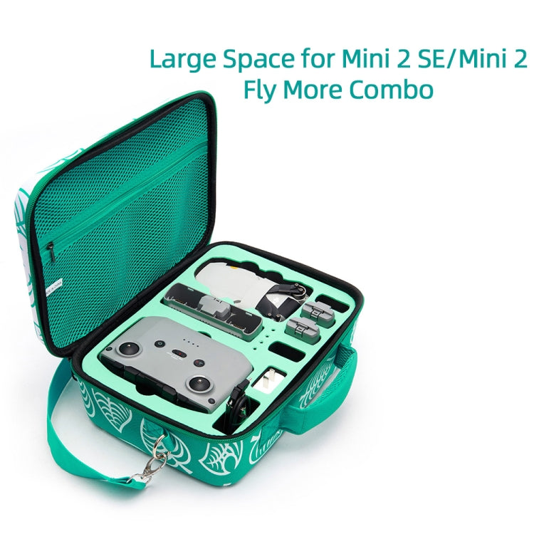 For DJI Mini 2 SE Animal Forest Theme Shoulder Bag Carrying Storage Bag, Size: 29 x 22 x 13cm (Green) - Backpacks & Bags by PMC Jewellery | Online Shopping South Africa | PMC Jewellery | Buy Now Pay Later Mobicred