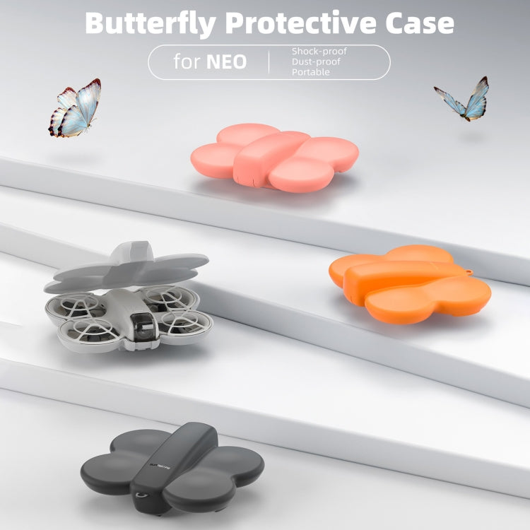 For DJI Neo Sunnylife Butterfly Storage Box Anti-collision Anti-scratch Protection Case (Pink) - free shipping - PMC TechLife - Order now!
