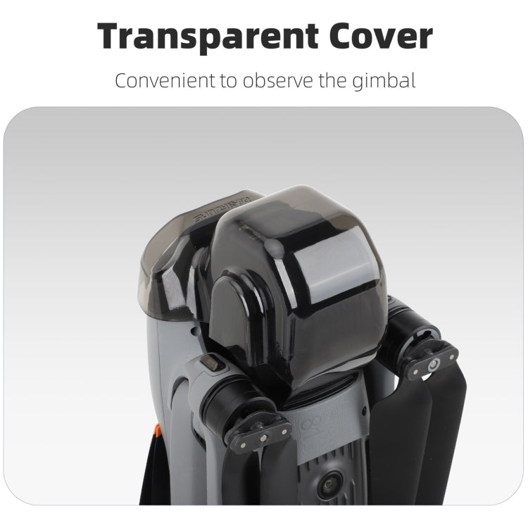 For DJI Air 3S Sunnylife Integrated Gimbal Cover Transparent Lens Cap Vision System Protector (Grey) - free shipping - PMC TechLife - Order now!