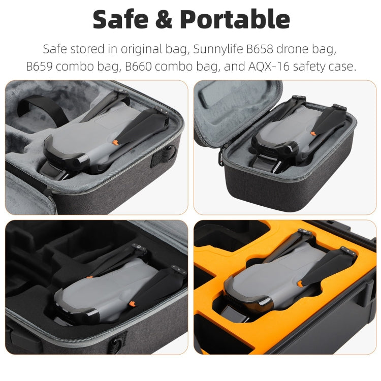 For DJI Air 3S Sunnylife Integrated Gimbal Cover Transparent Lens Cap Vision System Protector (Grey) - free shipping - PMC TechLife - Order now!