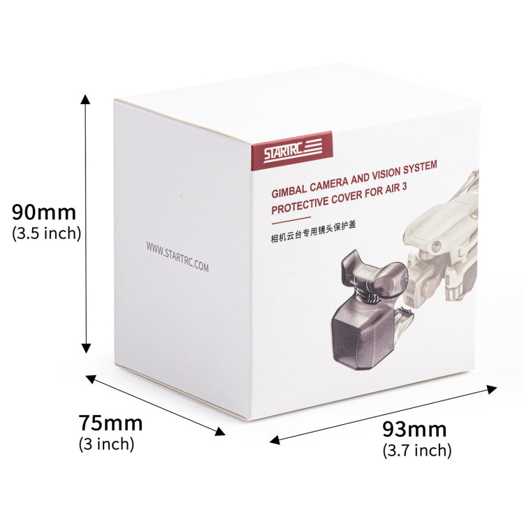 For DJI Air 3 STARTRC Lens Protective Cover Gimbal Cover (Brown) - free shipping - PMC TechLife - Order now!