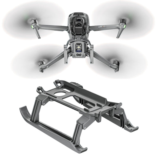 For DJI Air 3S / 3 STARTRC Folding Anti-fall Anti-dirt Heightened Landing Gear Training Rack (Grey) - free shipping - PMC Jewellery - Order now!