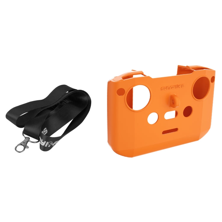 For DJI Neo / Mini 4 Pro / RC-N3 / RC-N2 / RC-N1 Sunnylife Controller Protective Cover Silicone Case with Neck Strap (Orange) - free shipping - PMC TechLife - Order now!