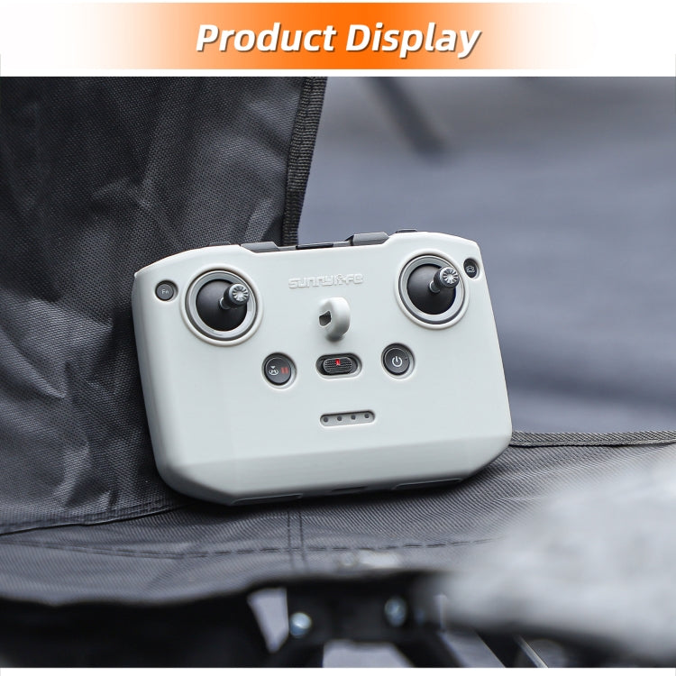 For DJI Neo / Mini 4 Pro / RC-N3 / RC-N2 / RC-N1 Sunnylife Controller Protective Cover Silicone Case with Neck Strap (Black) - free shipping - PMC TechLife - Order now!