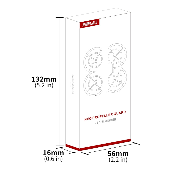 For DJI Neo STARTRC Drone Propeller Protective Guard Anti-collision Ring (Grey) - free shipping - PMC TechLife - Order now!