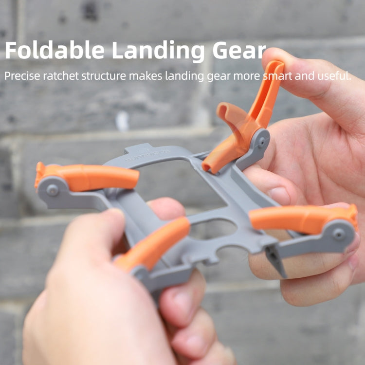 For DJI Air 3S / 3 Sunnylife Landing Gear Extensions Heightened Spider Gears Support Leg (Orange) - free shipping - PMC TechLife - Order now!