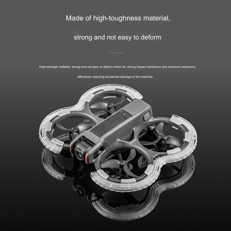 For DJI Avata 2 STARTRC Central Control TPU Protective Guard Anti-collision Ring Cover (Transparent) - free shipping - PMC TechLife - Order now!