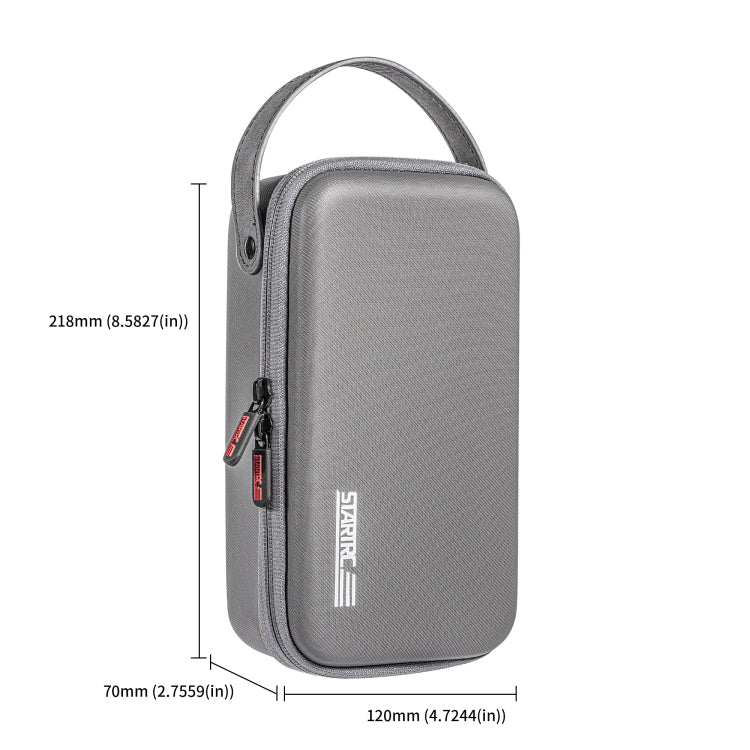 For DJI OSMO Pocket 3 STARTRC Portable Carrying Case Body Storage Bag (Grey) - Case & Bags by STARTRC | Online Shopping South Africa | PMC Jewellery | Buy Now Pay Later Mobicred