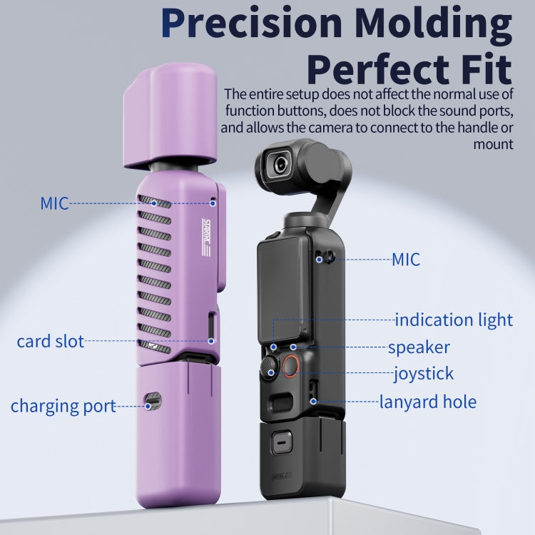 For DJI OSMO Pocket STARTRC in Body Lens Handle Screen