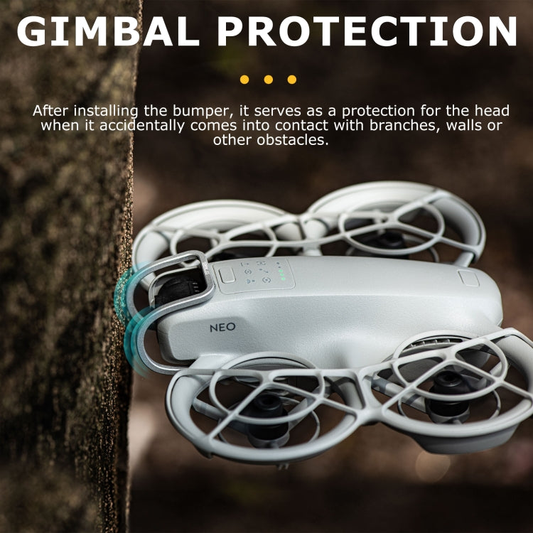 For DJI Neo STARTRC Gimbal Lens Anti-collision Aluminum Alloy Guard Bumper (Silver) - free shipping - PMC TechLife - Order now!